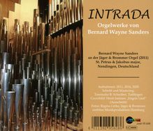 Bernard Wayne Sanders (geb. 1957): Orgelwerke, CD