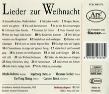 Lieder zur Weihnacht, CD