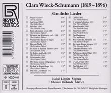 Clara Schumann (1819-1896): Lieder, CD