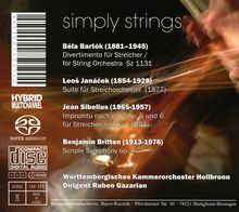 Württembergisches Kammerorchester Heilbronn - Simply Strings, Super Audio CD