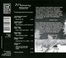 Michinori Bunya - Memory, CD