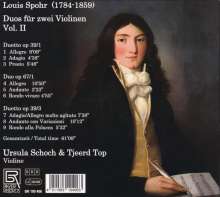 Louis Spohr (1784-1859): Duette für 2 Violinen Vol.2, CD