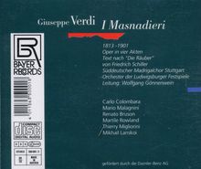 Giuseppe Verdi (1813-1901): I Masnadieri, 2 CDs