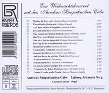 Aurelius Sängerknaben Calw - Ein Weihnachtskonzert, CD