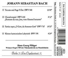 Johann Sebastian Bach (1685-1750): Orgelwerke, CD