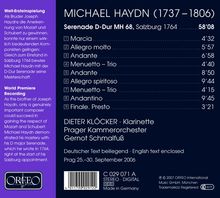 Michael Haydn (1737-1806): Serenade D-dur (1764), CD