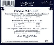 Franz Schubert (1797-1828): Wandererfantasie D.760, CD