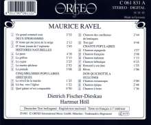 Maurice Ravel (1875-1937): Lieder, CD