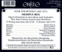 Igor Strawinsky (1882-1971): Oedipus Rex, CD