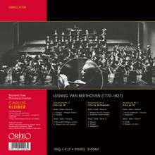 Ludwig van Beethoven (1770-1827): Symphonien Nr.4,6,7 (180g), 3 LPs