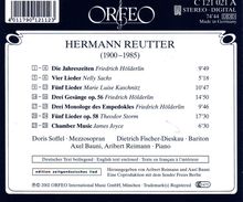 Hermann Reutter (1900-1985): Lieder, CD