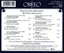 Wolfang Brendel singt Arien, CD