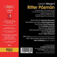 Johann Strauss II (1825-1899): Ritter Pasman, 2 CDs