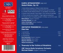 Karol Szymanowski (1882-1937): Stabat Mater op.53, CD