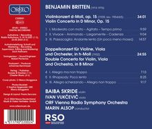 Benjamin Britten (1913-1976): Violinkonzert op.15, CD