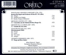 Milan Turkovic spielt Fagottkonzerte, CD