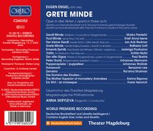 Eugen Engel (1875-1943): Grete Minde, 2 CDs