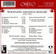 Wolfgang Amadeus Mozart (1756-1791): Klavierkonzert Nr.27 B-dur KV 595, CD