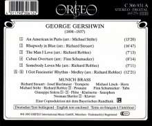 George Gershwin (1898-1937): Gershwin für Bläserensemble, CD