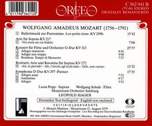 Wolfgang Amadeus Mozart (1756-1791): Les Petits Riens KV 299b (Ballettmusik), CD