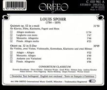 Louis Spohr (1784-1859): Oktett E-Dur op.32, CD