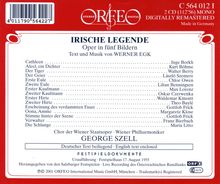 Werner Egk (1901-1983): Irische Legende (Oper in 5 Bildern), 2 CDs