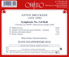 Anton Bruckner (1824-1896): Symphonie Nr.3, CD