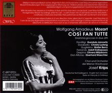 Wolfgang Amadeus Mozart (1756-1791): Cosi fan tutte, 2 CDs