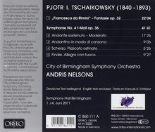 Peter Iljitsch Tschaikowsky (1840-1893): Symphonie Nr.4, CD