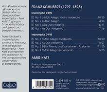 Franz Schubert (1797-1828): Impromptus D.899 &amp; 935, CD