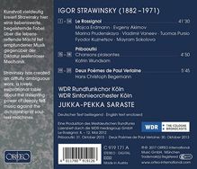 Igor Strawinsky (1882-1971): Le Rossignol, CD