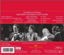Gottfried von Einem (1918-1996): Der Besuch der alten Dame, 2 CDs