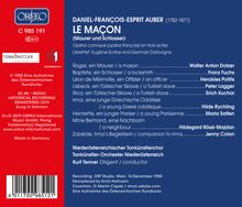 Daniel-Francois-Esprit Auber (1782-1871): Le Macon, CD