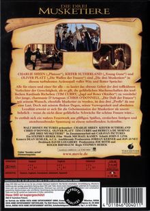 Die drei Musketiere (1994), DVD