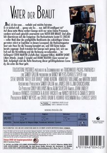 Vater der Braut (1992), DVD