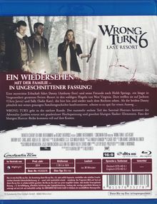Wrong Turn 6 - Last Resort (Blu-ray), Blu-ray Disc