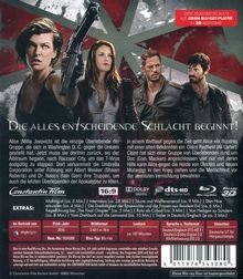 Resident Evil: The Final Chapter (3D Blu-ray), Blu-ray Disc