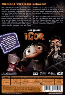 Igor, DVD