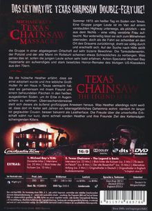Michael Bay's Texas Chainsaw Massacre / Texas Chainsaw The Legend ist Back, 2 DVDs