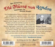 Ben Aaronovitch: Die Flüsse von London, 3 Audio-CDs, 3 CDs