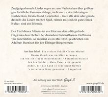 Alle,Die Dies Lied Gesungen, CD
