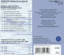 Johann Sebastian Bach (1685-1750): Tripelkonzert BWV 1064, CD