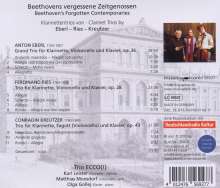 Anton Eberl (1765-1807): Trio op.36 für Klarinette,Klavier &amp; Cello, CD