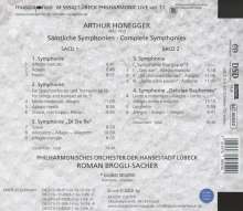 Arthur Honegger (1892-1955): Symphonien Nr.1-5, 2 Super Audio CDs