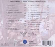 John Dowland (1562-1626): Lauten-Soli &amp; Lautenlieder "Blissful Kisses", CD