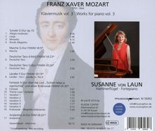 Franz Xaver Mozart (1791-1844): Klavierwerke Vol.3, CD