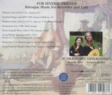 Musikalisches Tafelkonfekt - For Several Friends, CD