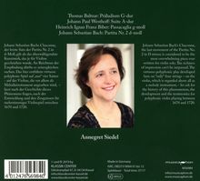Annegret Siedel - Johann Sebastian Bachs Wegbereiter, CD