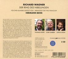 Richard Wagner (1813-1883): Der Ring des Nibelungen für 2 Klaviere, 2 CDs