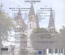 Luigi Cherubini (1760-1842): Messen Nr.1 "Cäcilienmesse" &amp; Nr.4, 2 CDs